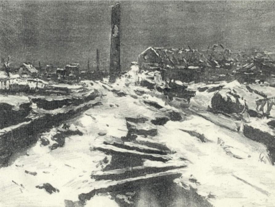 Сталинград в фронтовых рисунках